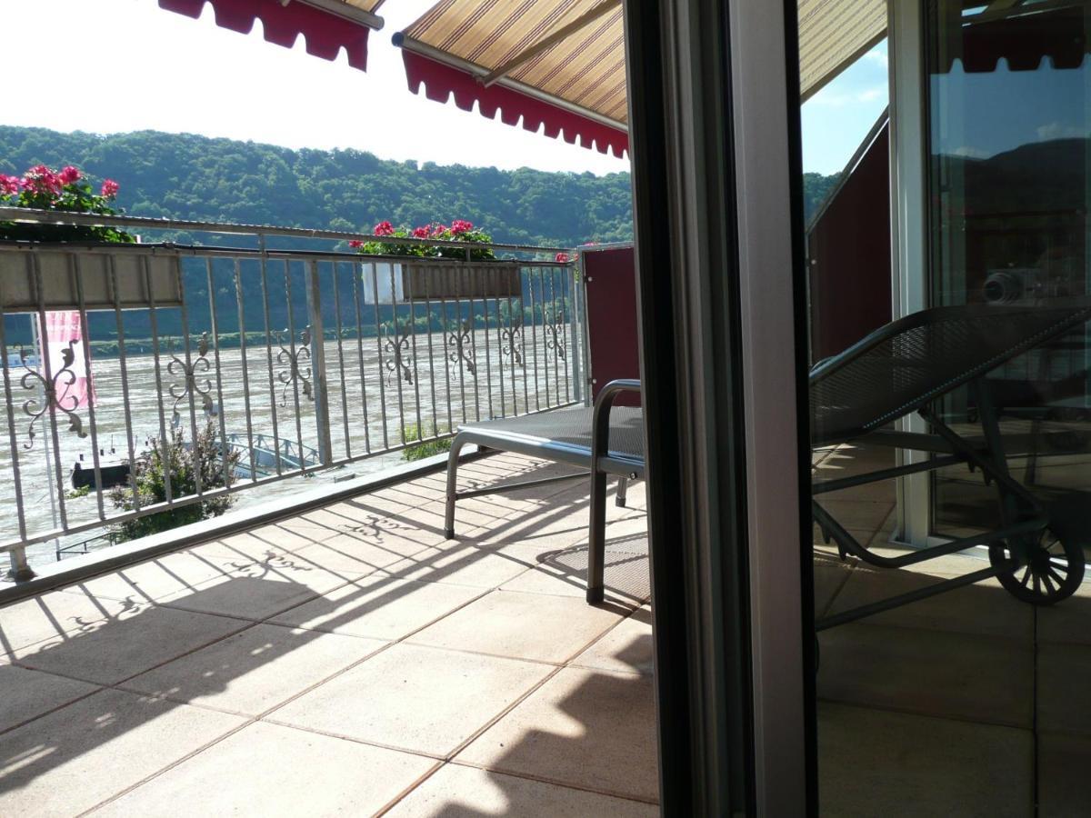 Hotel Garni Rheinpracht Kamp-Bornhofen Oda fotoğraf